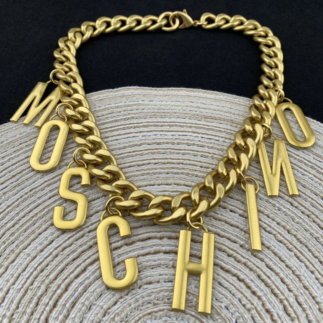 European and American punk style thick chain letter pendant necklace waist chain
European and American punk style thick chain letter pendant necklace waist chain