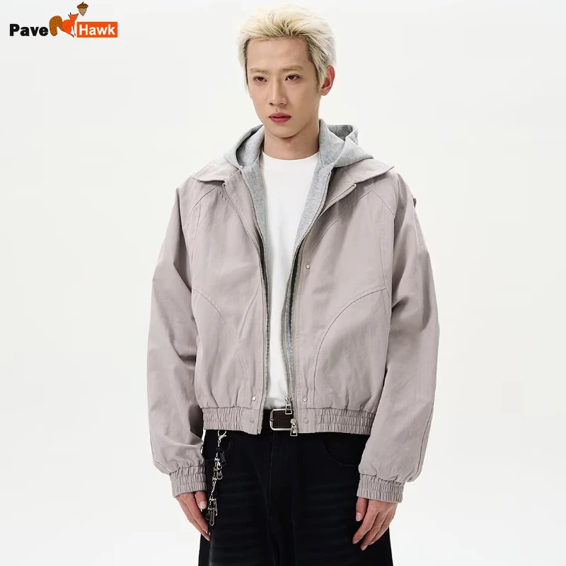 Retro Fake Two Piece Hooded Jacket Mens 2025 New High Street Patchwork Silhouette Design Male Coats Men Zipper Hoodie Tops
Retro Fake Two Piece Hooded Jacket Mens 2025 New High Street Patchwork Silhouette Design Male Coats Men Zipper Hoodie Tops