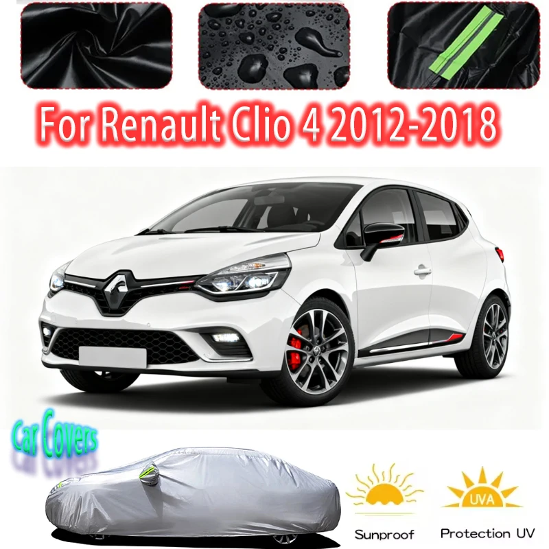 For Renault Clio 4 2012-2018Outdoor Protection Full Car Covers Snow Cover Sunshade Waterproof Dustproof Exterior Car accessories
For Renault Clio 4 2012-2018Outdoor Protection Full Car Covers Snow Cover Sunshade Waterproof Dustproof Exterior Car accessories
