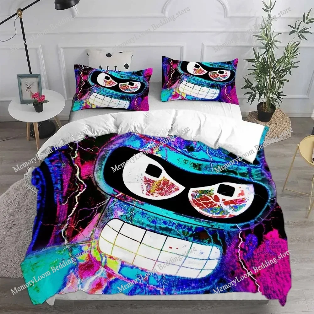 3D Cartoon Futuramas Bender Bedding Set Boys Girls Twin Queen Size Duvet Cover Pillowcase Bed Kids Adult Fashion Home Textiles
3D Cartoon Futuramas Bender Bedding Set Boys Girls Twin Queen Size Duvet Cover Pillowcase Bed Kids Adult Fashion Home Textiles