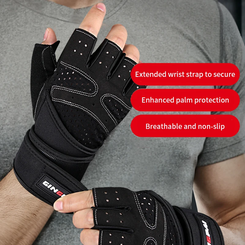 Fitness gloves, men's sports kettlebell pull up, horizontal bar strength training, iron wrist protection, anti slip
Fitness gloves, men's sports kettlebell pull up, horizontal bar strength training, iron wrist protection, anti slip