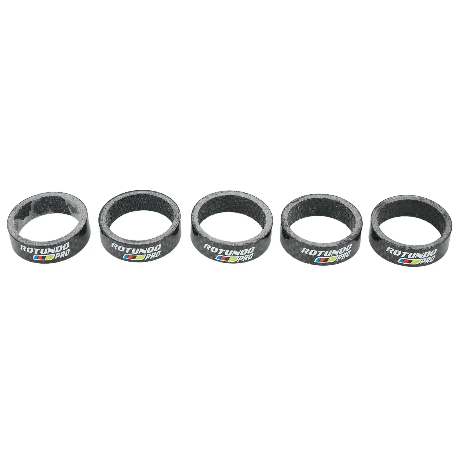 5 PCS Bicycle Handlebar Stem Spacer Ring 3K Carbon Fiber MTB Road Bike Front Fork Washer Headset Handlebar Ring 28.6mm
5 PCS Bicycle Handlebar Stem Spacer Ring 3K Carbon Fiber MTB Road Bike Front Fork Washer Headset Handlebar Ring 28.6mm