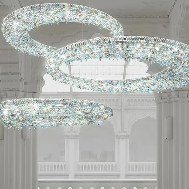 2025 K9 Crystal Chandelier Light Living Room ring Bedroom Pendant Lamps Dining Table Lustre Ceiling Lamps Luminaires colorful
2025 K9 Crystal Chandelier Light Living Room ring Bedroom Pendant Lamps Dining Table Lustre Ceiling Lamps Luminaires colorful
