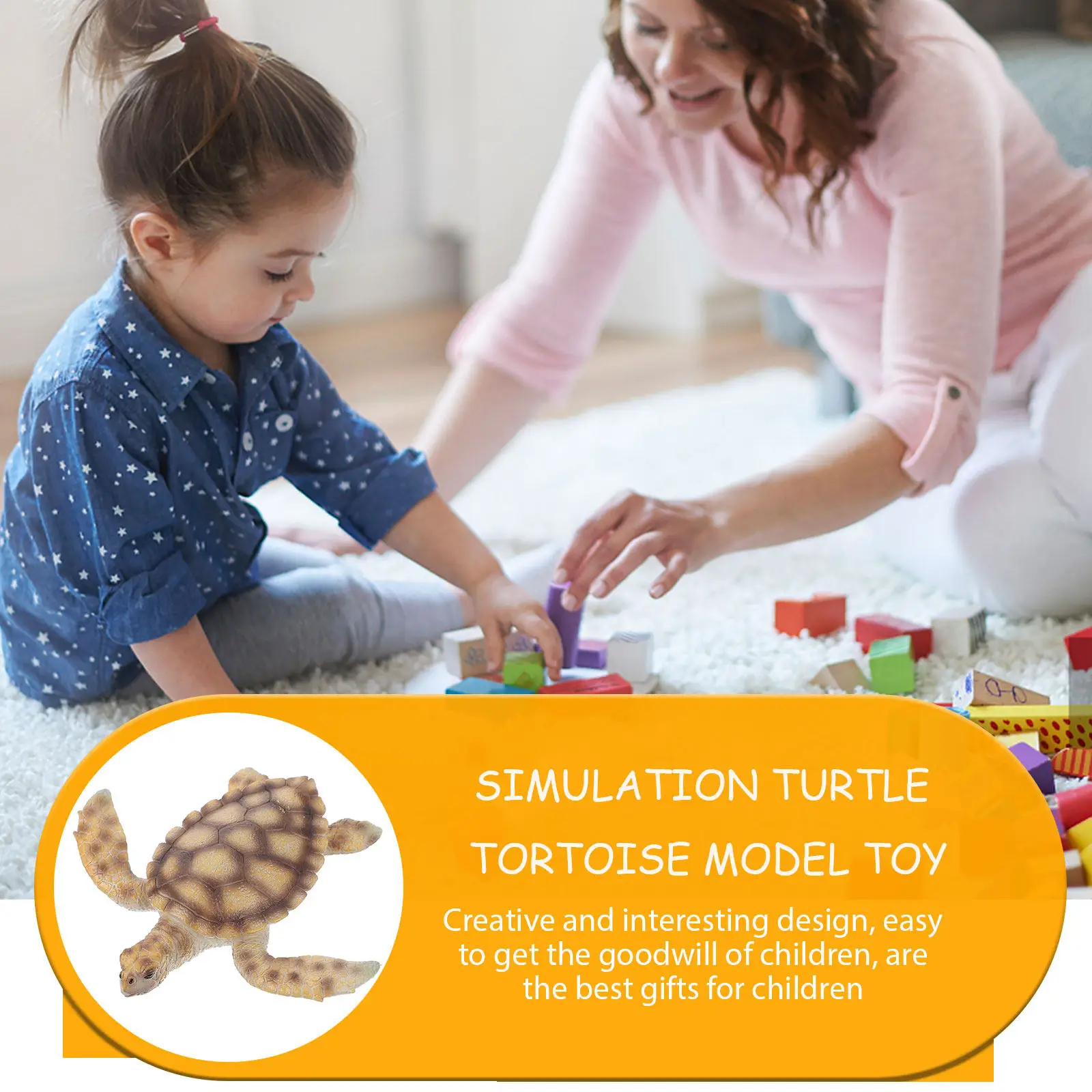 Realistic Simulation Turtle Solid Plastic Animal Ornament for Home Kindergarten Party Educational Cognitive Learning Plaything
Realistic Simulation Turtle Solid Plastic Animal Ornament for Home Kindergarten Party Educational Cognitive Learning Plaything