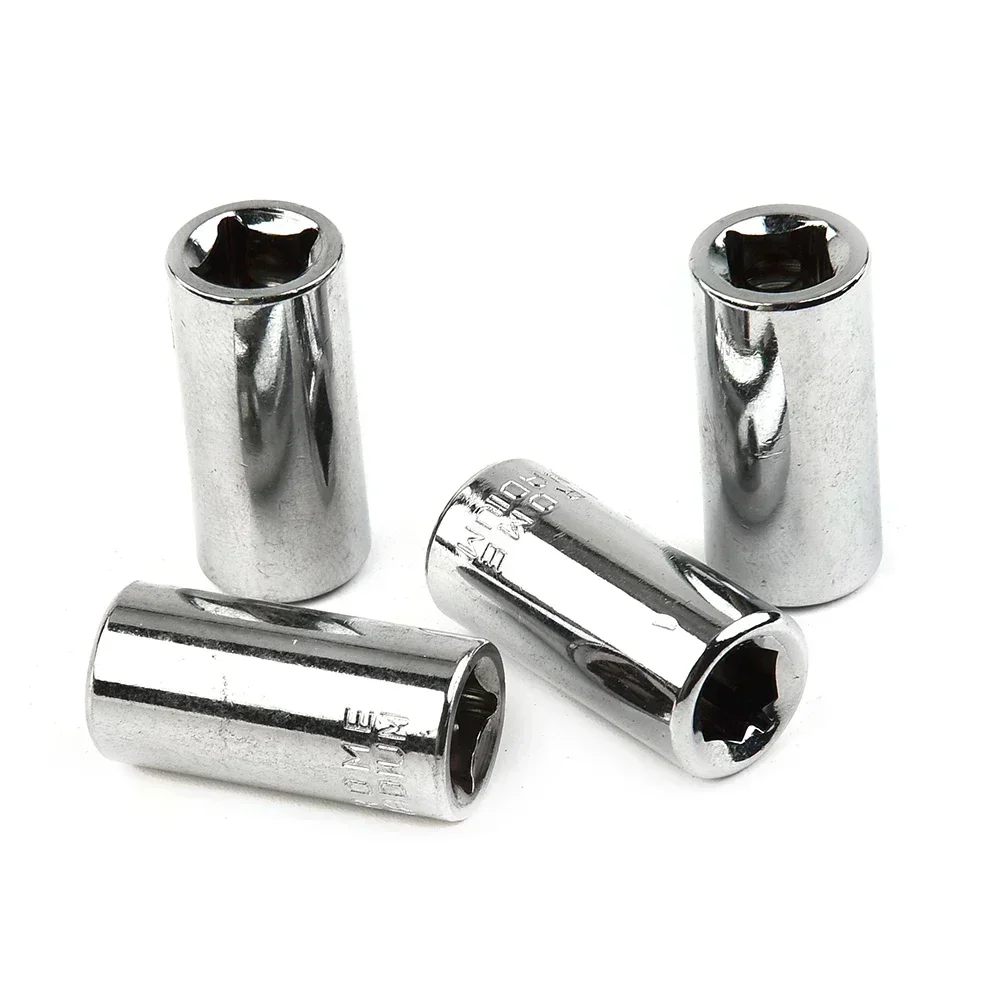 4pc 1/4in Ratchet Drive Socket Adapter 6.3mm Square Drive To 1/4inch Hex Shank Socket Bits Converter Screwdriver Holder Adapter
4pc 1/4in Ratchet Drive Socket Adapter 6.3mm Square Drive To 1/4inch Hex Shank Socket Bits Converter Screwdriver Holder Adapter