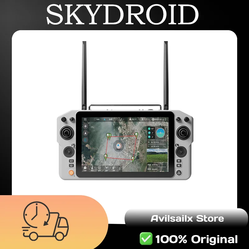 SKYDROID G30 10-дюймовый HD-экран, контроллер дрона диапазона 30 км, чип 6 нм, быстрая зарядка 33 Вт, оптоволокно FC, богатые интерфейсы, автоматический переключатель 2,4G/5,8G
SKYDROID G30 10-дюймовый HD-экран, контроллер дрона диапазона 30 км, чип 6 нм, быстрая зарядка 33 Вт, оптоволокно FC, богатые интерфейсы, автоматический переключатель 2,4G/5,8G