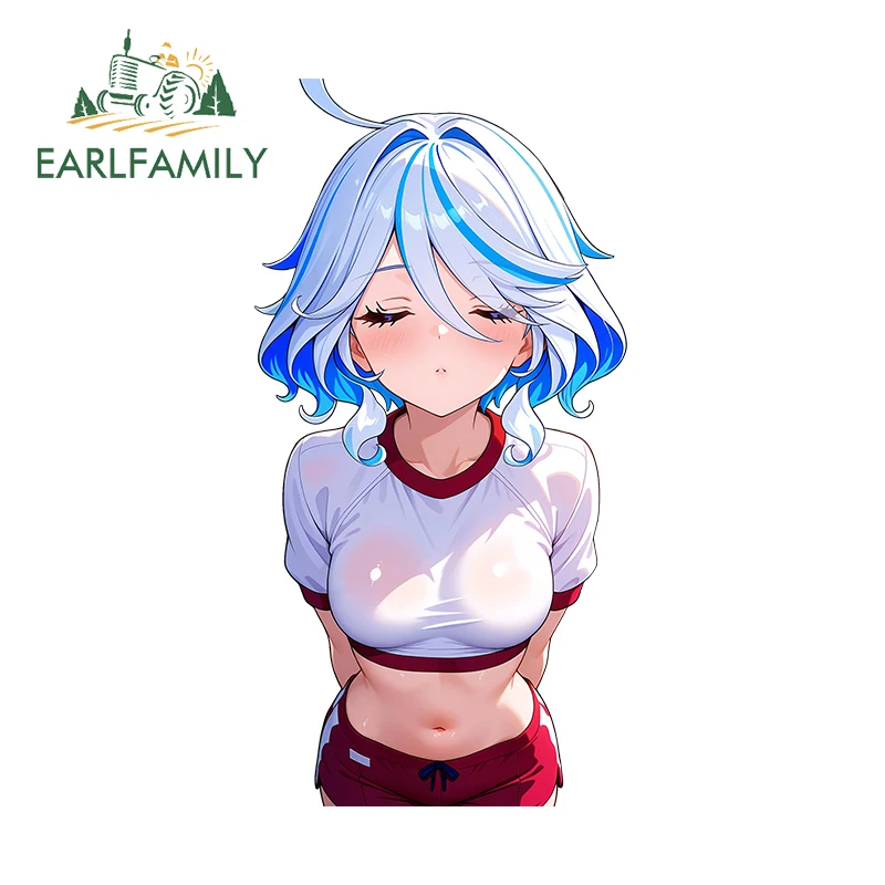 EARLFAMILY Furina Cute Peeker Car Stickers Eye-Catching Fishing Tackle Box Decal DIY Suitable For Scratch-Proof Car Accessories
EARLFAMILY Furina Cute Peeker Car Stickers Eye-Catching Fishing Tackle Box Decal DIY Suitable For Scratch-Proof Car Accessories