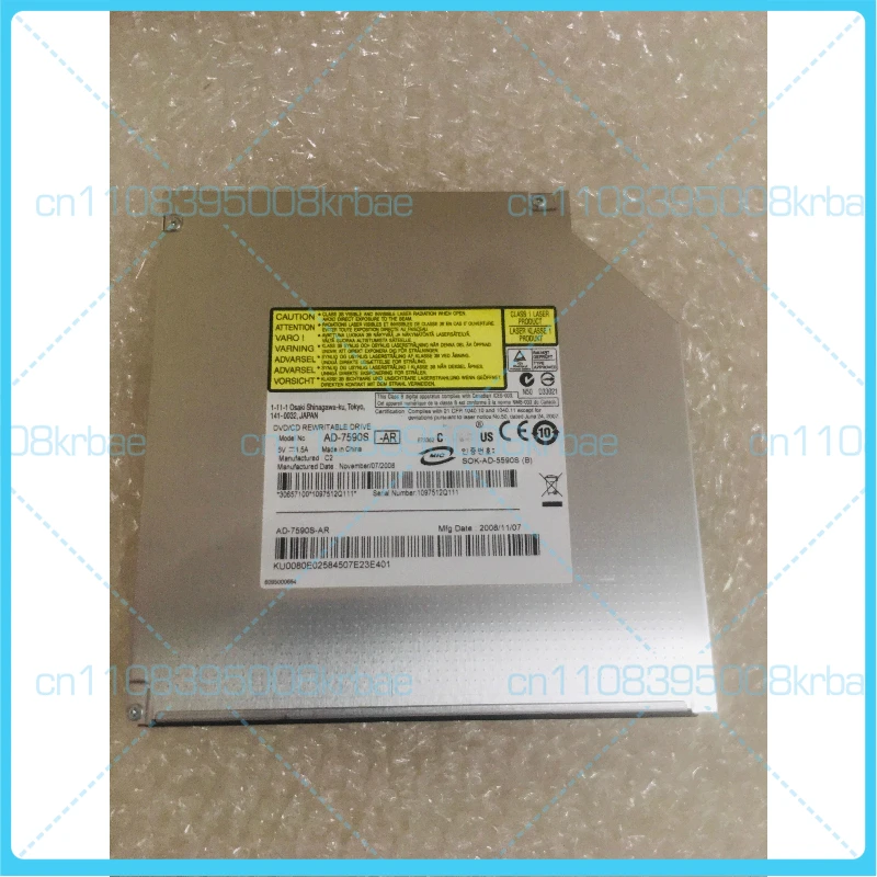 For Sony AD-7580S and AD-7590S all-in-one notebook computers, there is an internal optical drive and a DVD burner.
For Sony AD-7580S and AD-7590S all-in-one notebook computers, there is an internal optical drive and a DVD burner.