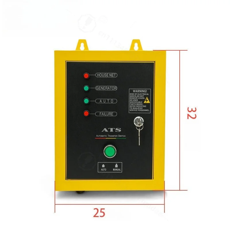 10KW Single Phase ATS Control Box Automatic Start Stop Controller for Diesel Generator Set Maintenance Spare Parts
10KW Single Phase ATS Control Box Automatic Start Stop Controller for Diesel Generator Set Maintenance Spare Parts