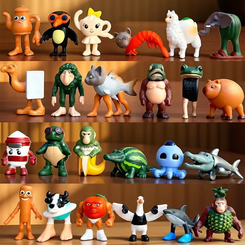 Italian Brainrot Tung Tung Sahur Blind box Figure Tralalero Tralala Bombardino Crocodilo Shimpanzini Bananini Figures Gift Toy
Italian Brainrot Tung Tung Sahur Blind box Figure Tralalero Tralala Bombardino Crocodilo Shimpanzini Bananini Figures Gift Toy