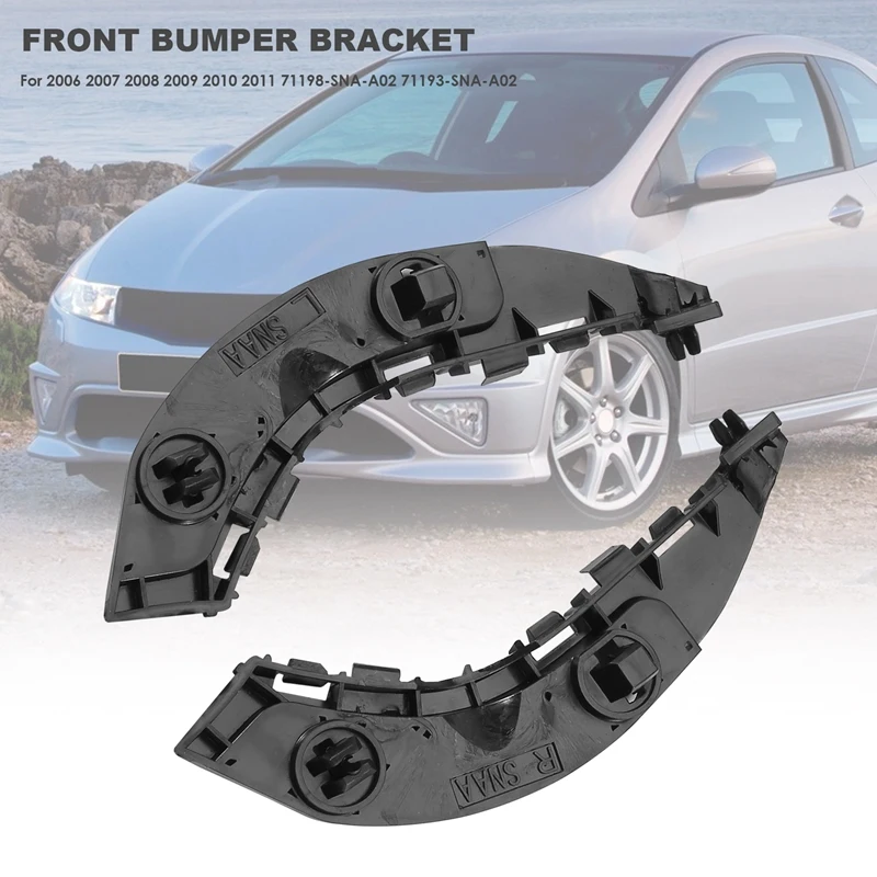 Кронштейн переднего бампера автомобиля для Honda Civic 2006 2007 2008 2009 2010 2011 71198-SNA-A02 71193-SNA-A02
Кронштейн переднего бампера автомобиля для Honda Civic 2006 2007 2008 2009 2010 2011 71198-SNA-A02 71193-SNA-A02