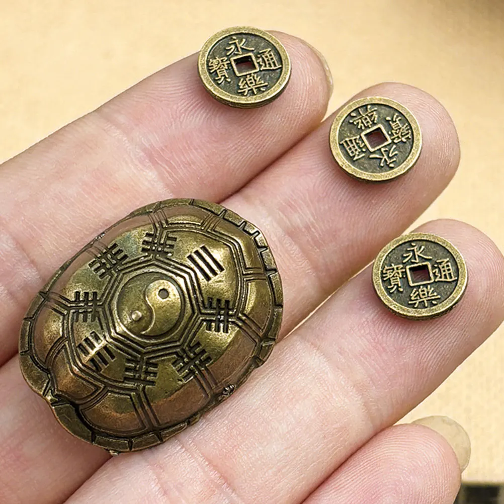 1 set Retro Turtle Shell Three-Cai Handle Brass Desk Ornaments Office Crafts Living Room Decor Chinese Style Wear
1 set Retro Turtle Shell Three-Cai Handle Brass Desk Ornaments Office Crafts Living Room Decor Chinese Style Wear