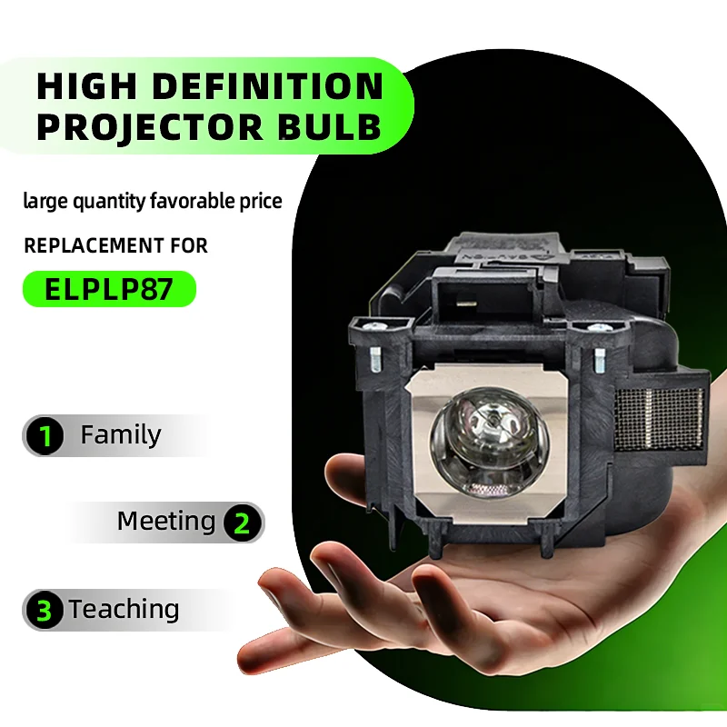 ELPLP88 ELPLP87 ELPLP78 EB-X04 EB-X27 EB-X29 EB-X31 EB-X36 EX3240 EX5240 EX5250 EX7240 EX9200 for Epson ELPLP88 V13H010L88
ELPLP88 ELPLP87 ELPLP78 EB-X04 EB-X27 EB-X29 EB-X31 EB-X36 EX3240 EX5240 EX5250 EX7240 EX9200 for Epson ELPLP88 V13H010L88