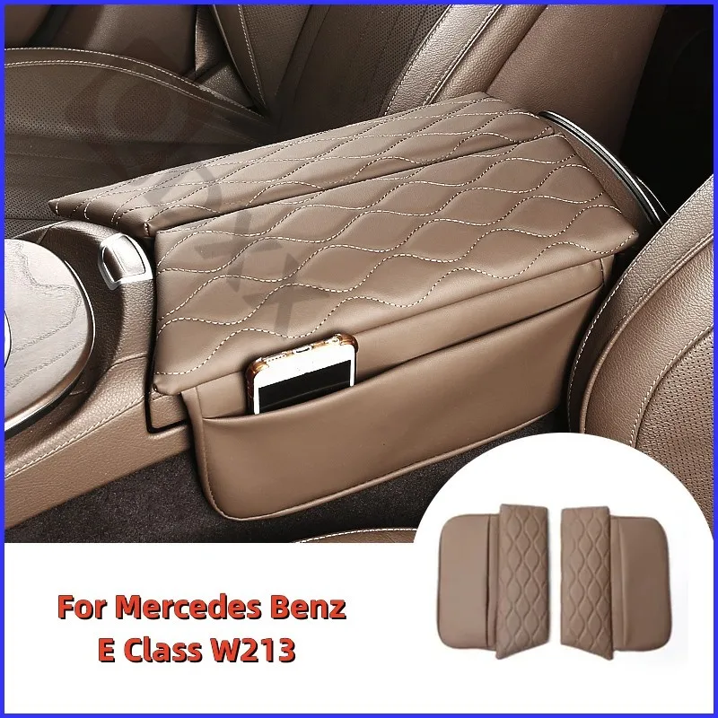 Накладка на подлокотник центральной консоли для Mercedes Benz E Class 2017-2022 W213 CLS 2018-2022, кожаная подушка подлокотника с защитой от царапин
Накладка на подлокотник центральной консоли для Mercedes Benz E Class 2017-2022 W213 CLS 2018-2022, кожаная подушка подлокотника с защитой от царапин