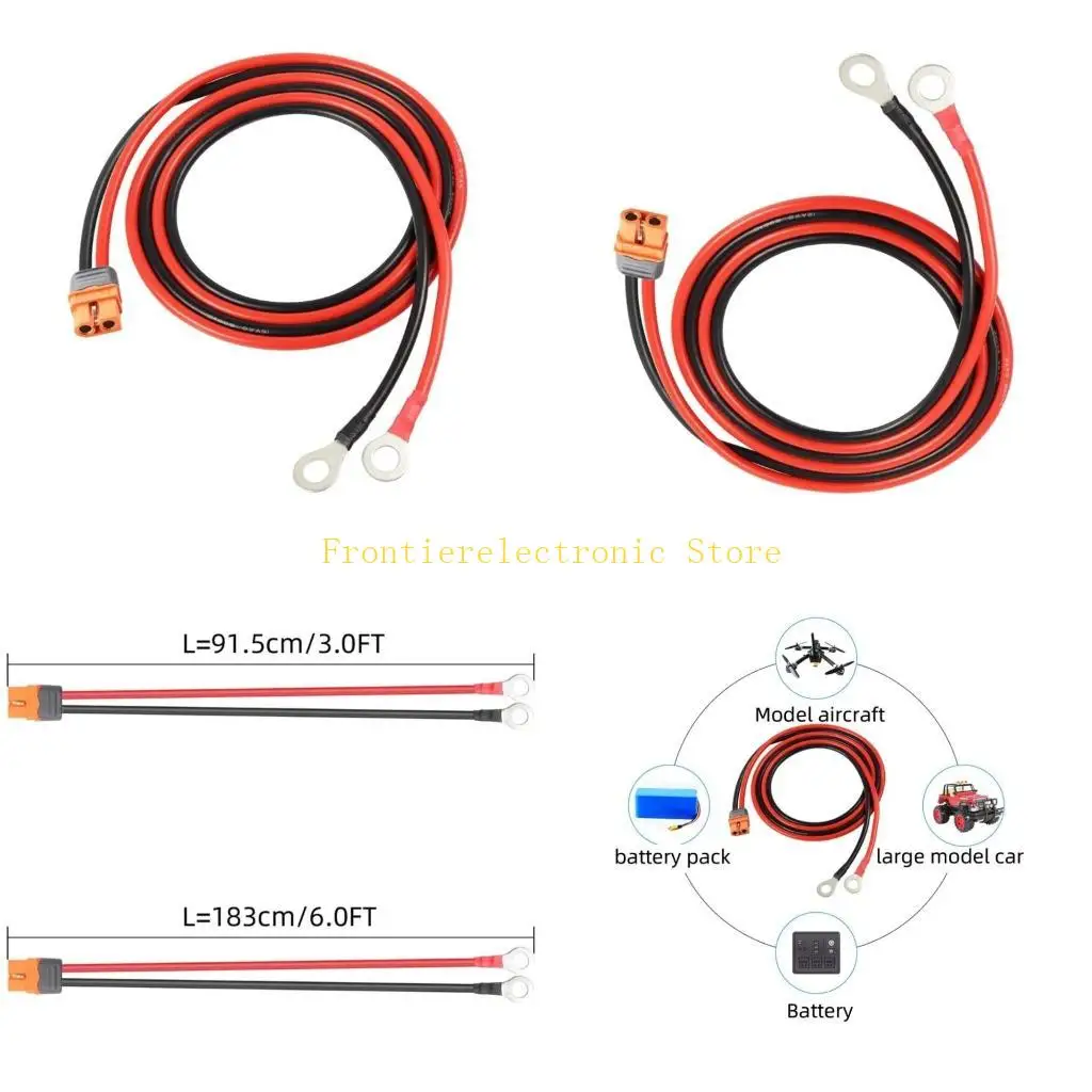 G8DB XT60IF Connector to O Type Terminal Conversion Cable Heat Resistance up to 200℃
G8DB XT60IF Connector to O Type Terminal Conversion Cable Heat Resistance up to 200℃