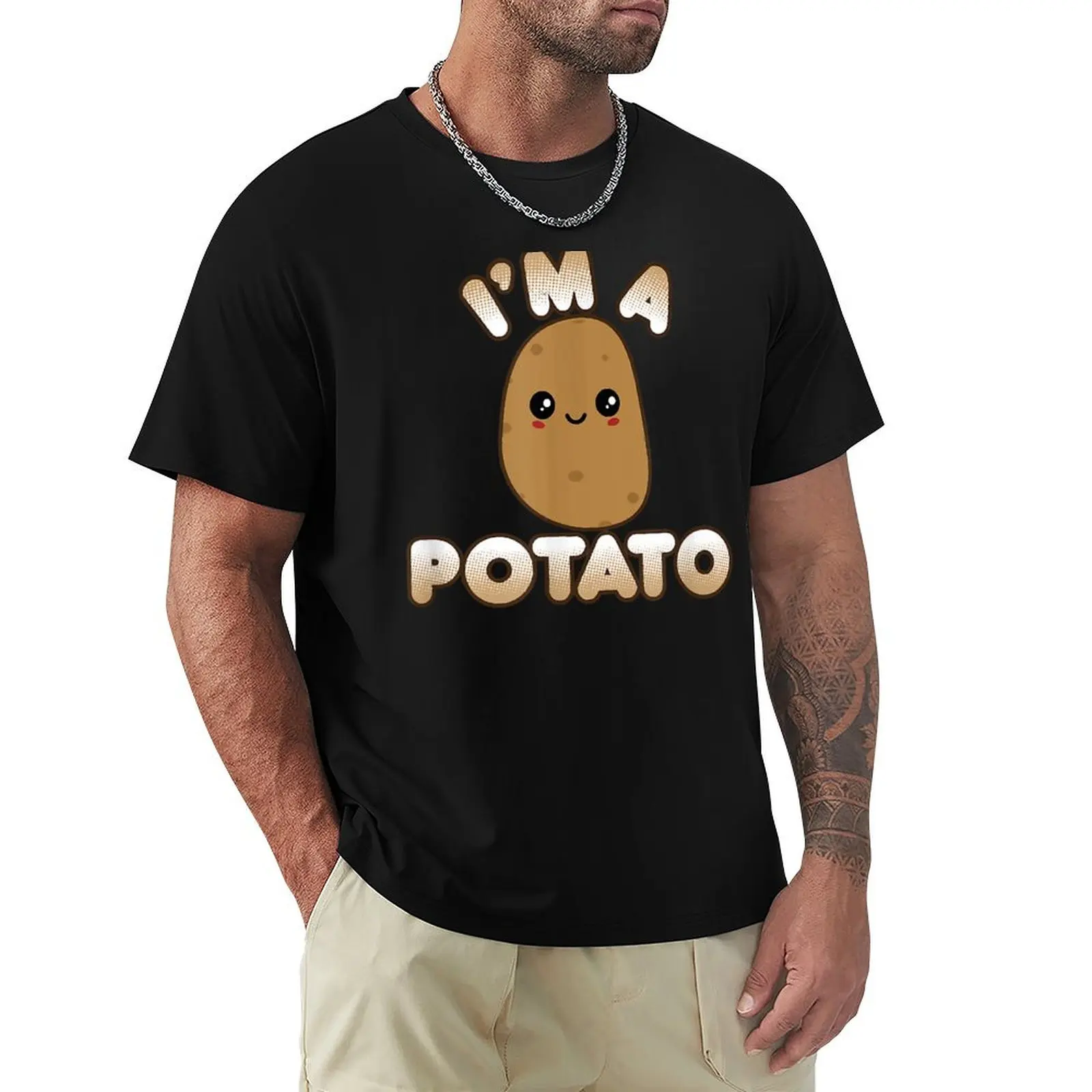 Cute Kawaii Style Smiling Im A Potato T-Shirt anime blacks mens shirts graphic tee
Cute Kawaii Style Smiling Im A Potato T-Shirt anime blacks mens shirts graphic tee