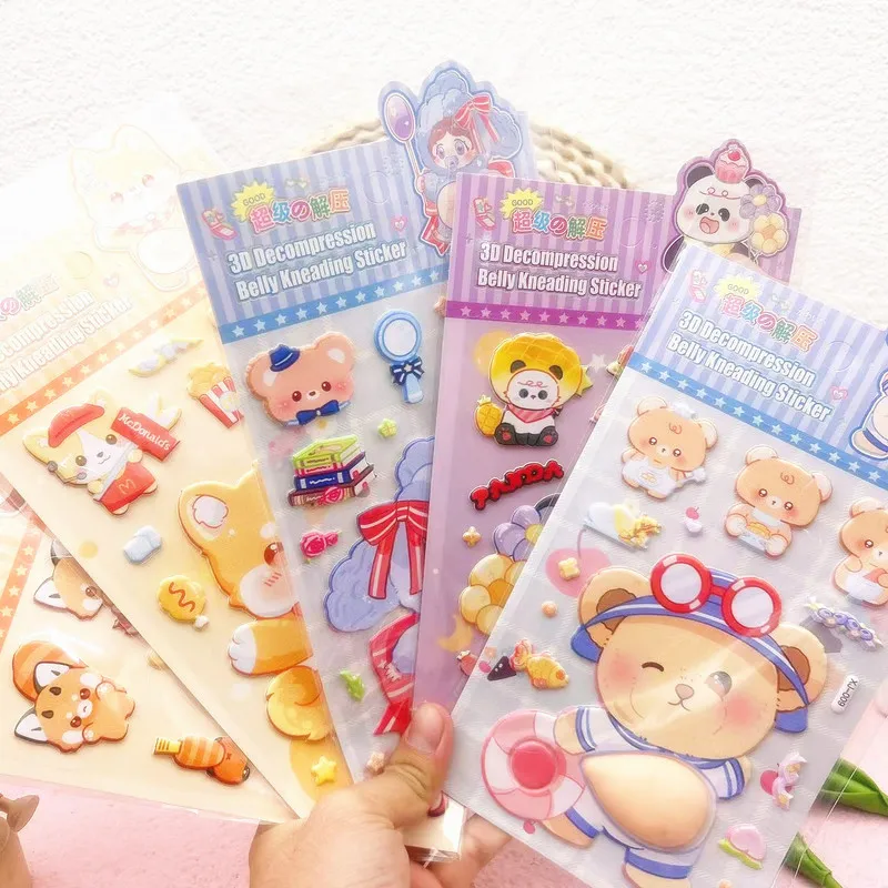 5/10/20pcs Cartoon Soft Cute Belly Pinching 3d Music Children'S Reward Sticker Rabbit Animal Panda Hibiscus Skin Stereo Sticker
5/10/20pcs Cartoon Soft Cute Belly Pinching 3d Music Children'S Reward Sticker Rabbit Animal Panda Hibiscus Skin Stereo Sticker