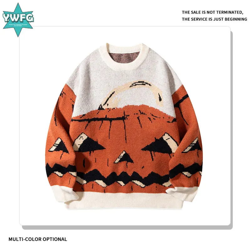 American-style pumpkin monster design sweater 2026 new Halloween-themed knit top
American-style pumpkin monster design sweater 2026 new Halloween-themed knit top