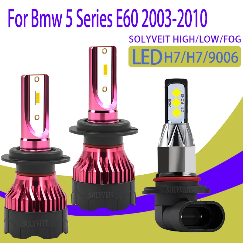 Quick-Install Wide Illumination H7 H7 9006 LED Headlight foglight For Bmw 5 Series E60 2003 2004 2005 2006 2007 2008 2009 2010
Quick-Install Wide Illumination H7 H7 9006 LED Headlight foglight For Bmw 5 Series E60 2003 2004 2005 2006 2007 2008 2009 2010