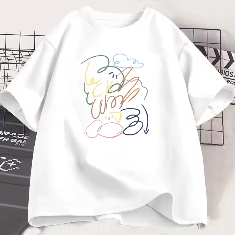 Color Casual Hand Drawn Graffiti Design Printing Men Women T-shirt Cute Trendy Sweet Cool Couple Shirt Comfy Soft Kawaii Tee Top
Color Casual Hand Drawn Graffiti Design Printing Men Women T-shirt Cute Trendy Sweet Cool Couple Shirt Comfy Soft Kawaii Tee Top