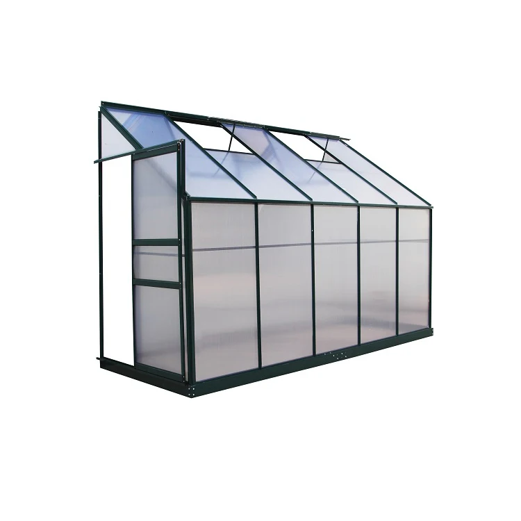 Leaning into the garden conservatory walks in a polycarbonate green house with aluminum profiles
Leaning into the garden conservatory walks in a polycarbonate green house with aluminum profiles