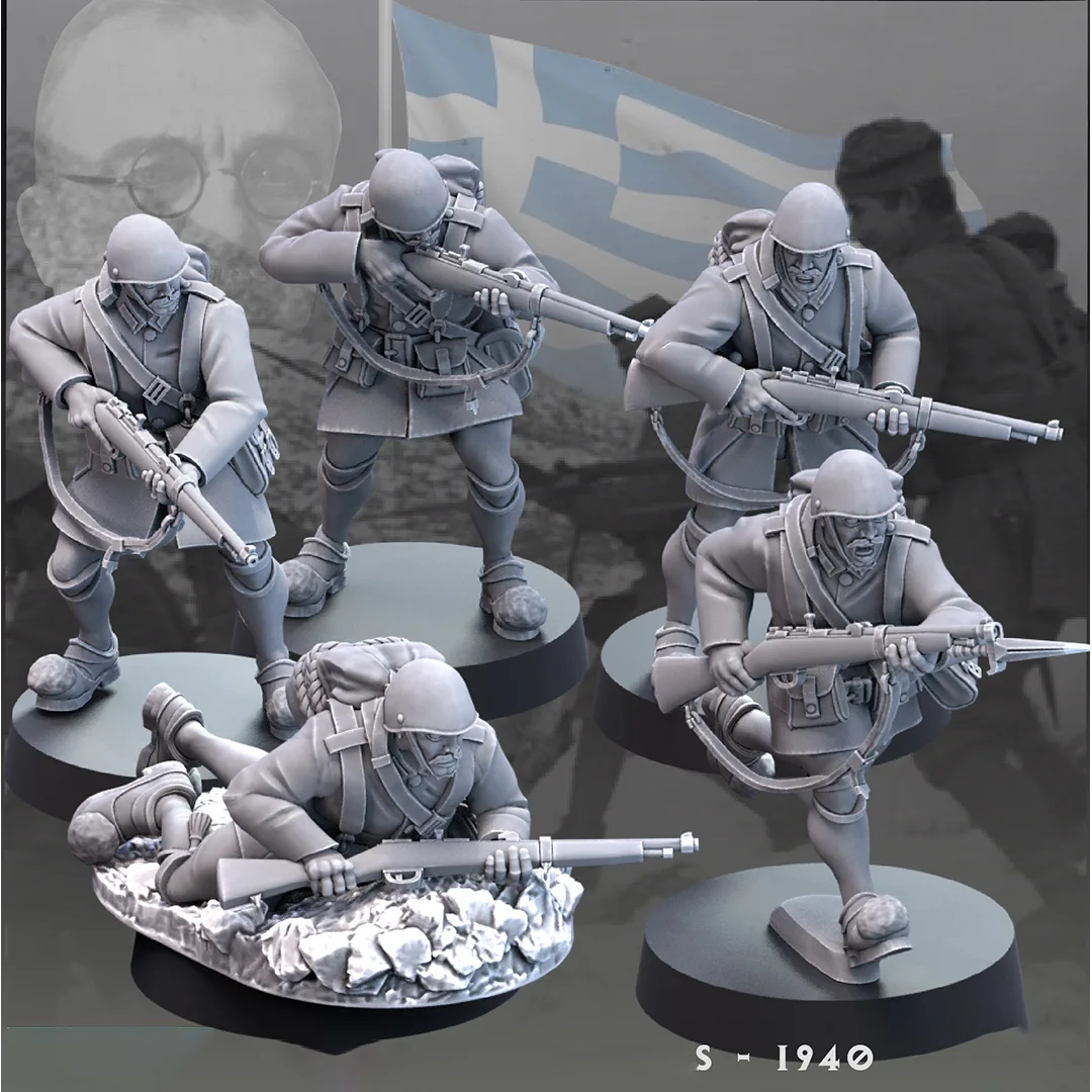 28mm, 32mm, 50mm, 3D printing, resin model assembly Modern Military GK Mini Soldier Unassembled and Unpainted Kit
28mm, 32mm, 50mm, 3D printing, resin model assembly Modern Military GK Mini Soldier Unassembled and Unpainted Kit