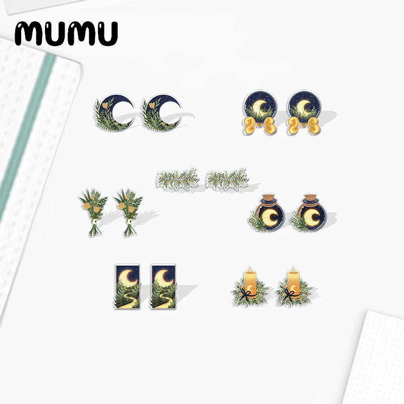 2022 New Plants Magic Moon Acrylic Stud Earring Flora Luna Earrings Resin Epoxy Jewelry Gifts Friend
2022 New Plants Magic Moon Acrylic Stud Earring Flora Luna Earrings Resin Epoxy Jewelry Gifts Friend