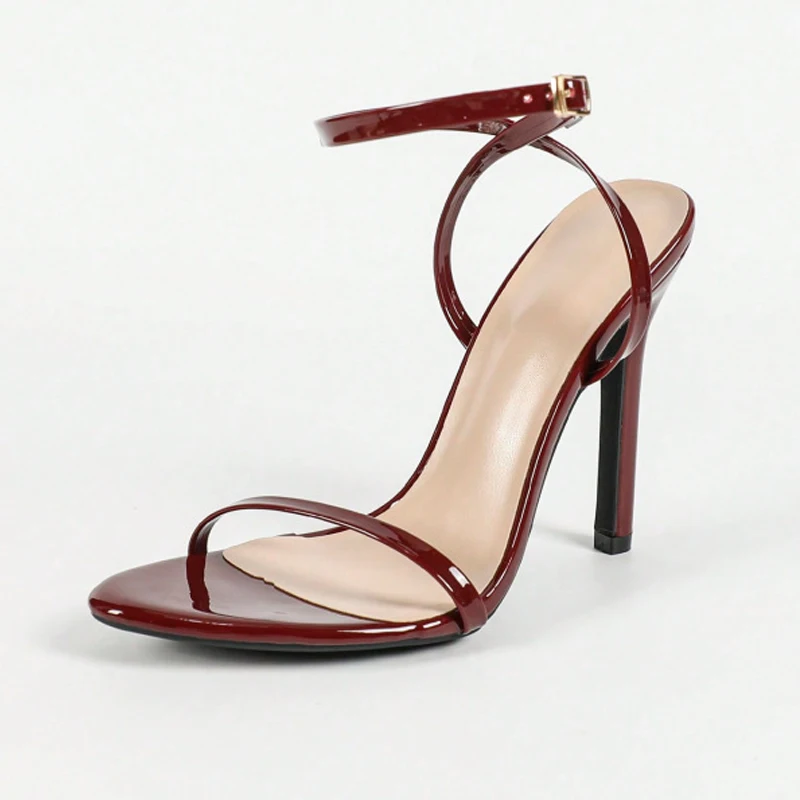 Fashion Gladiator Sandals Woman Street Style Pointed Open Toe Stiletto High Heels Narrow Band Back Strap Wedding Party Shoes
Fashion Gladiator Sandals Woman Street Style Pointed Open Toe Stiletto High Heels Narrow Band Back Strap Wedding Party Shoes