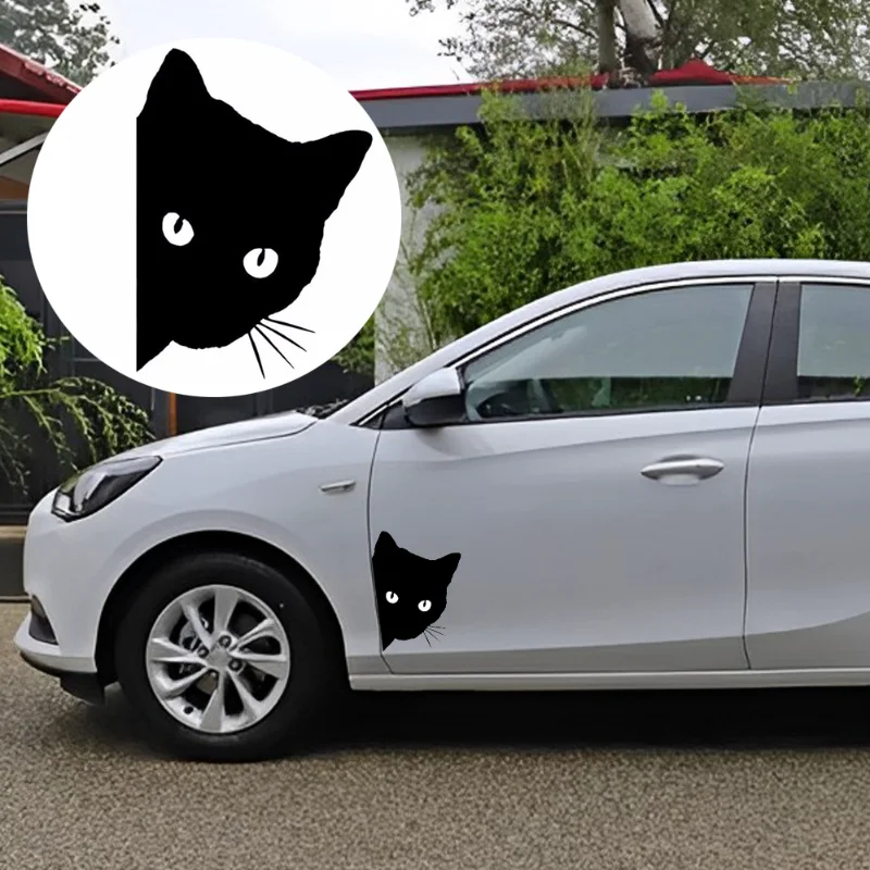Creative Funny Car Stickers Peeking Cat Vinyl Sticker Decal Car Styling Sticker Decal Auto Exterior Decoration Accessories
Creative Funny Car Stickers Peeking Cat Vinyl Sticker Decal Car Styling Sticker Decal Auto Exterior Decoration Accessories