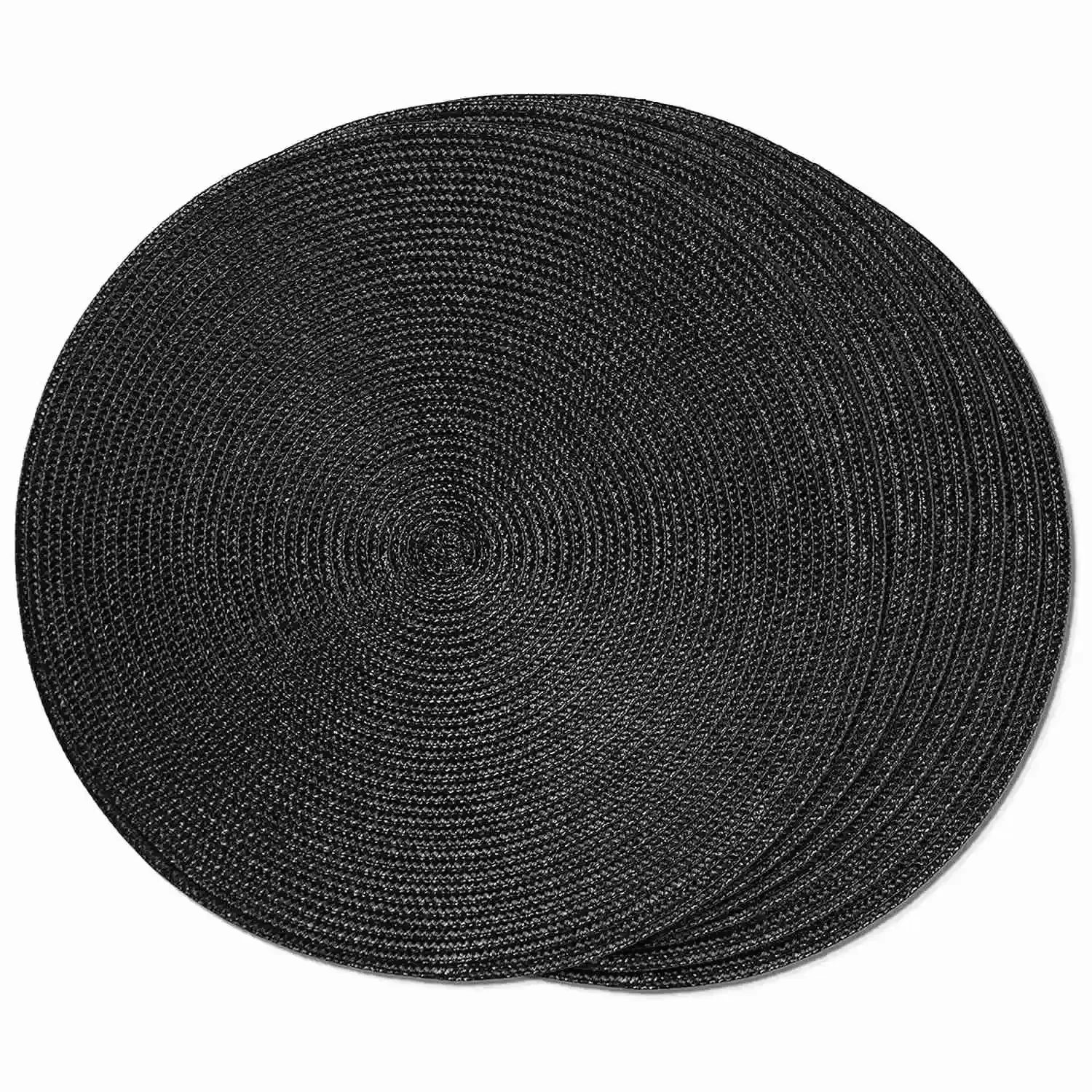 Round Braided Placemats Set of 6 Table Mats for Dining Tables Woven Washable Non-Slip Place Mats 15 Inch Halloween Black 240621
Round Braided Placemats Set of 6 Table Mats for Dining Tables Woven Washable Non-Slip Place Mats 15 Inch Halloween Black 240621