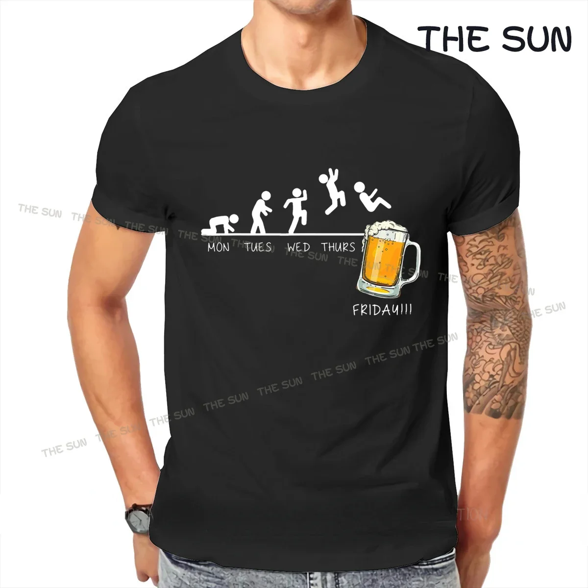 Beer Drinking Gift By Tamna Streetwear Men T Shirt Print T-Shirt Hip Hop Boy Casual cotton Tops Round Neck
Beer Drinking Gift By Tamna Streetwear Men T Shirt Print T-Shirt Hip Hop Boy Casual cotton Tops Round Neck