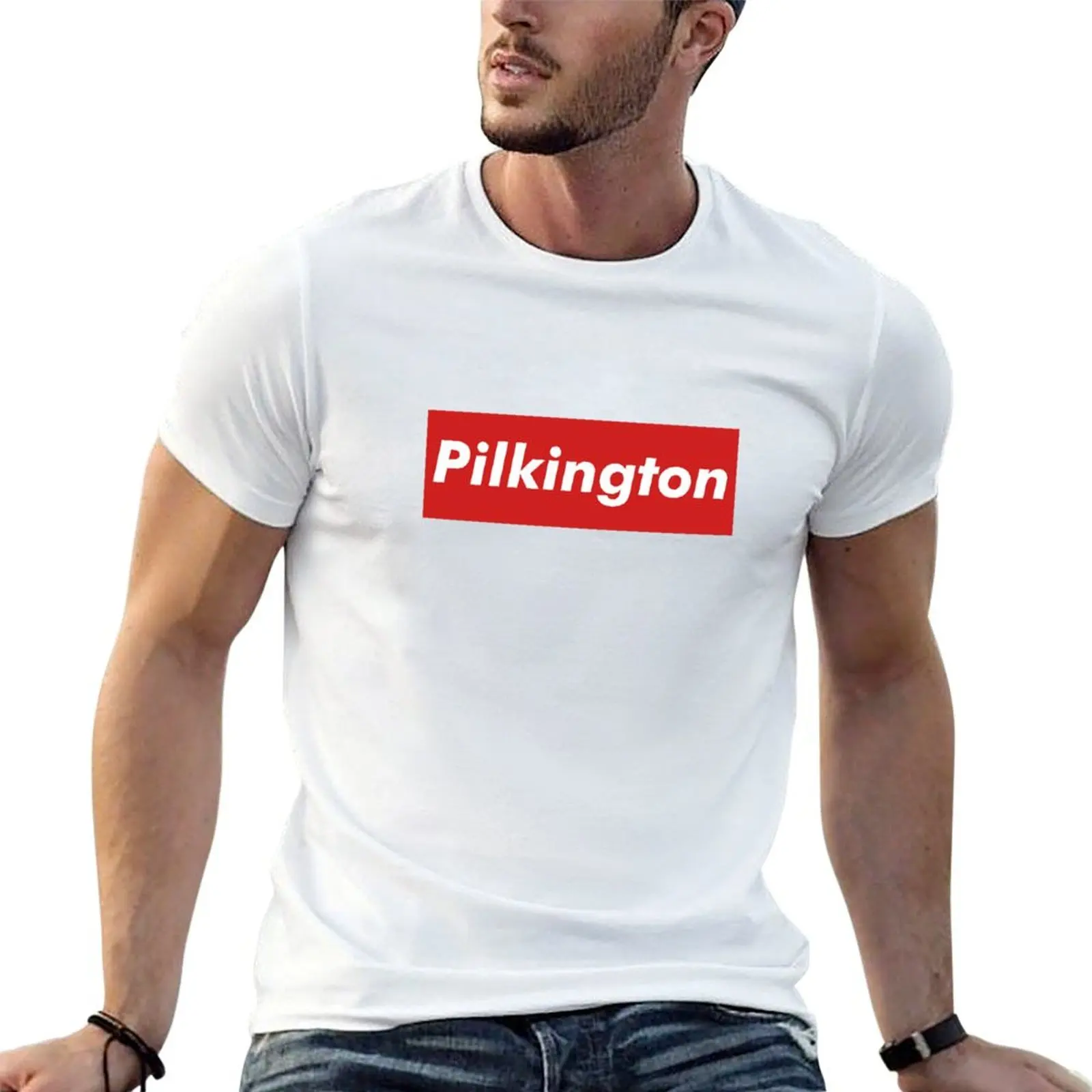 The Ricky Gervais Show Logo Pilkington Logo (Bold Red) T-Shirt cotton tshirt 100% man t shirt cotton T-Shirt
The Ricky Gervais Show Logo Pilkington Logo (Bold Red) T-Shirt cotton tshirt 100% man t shirt cotton T-Shirt