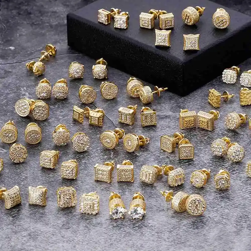 Fine Jewelry Screw Back Gra Certificated Iced Out Vvs Quality 925 Sterling Silver Women Moissanite Stud Earring for Men
Fine Jewelry Screw Back Gra Certificated Iced Out Vvs Quality 925 Sterling Silver Women Moissanite Stud Earring for Men