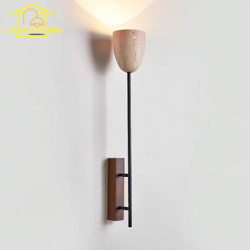 Medieval Wabi-sabi Retro Yellow Travertine Wall Lamp LED E27 Long Pole Wall Mounted Stairs Hotel Bedroom Bedside Corridor Aisle
Medieval Wabi-sabi Retro Yellow Travertine Wall Lamp LED E27 Long Pole Wall Mounted Stairs Hotel Bedroom Bedside Corridor Aisle