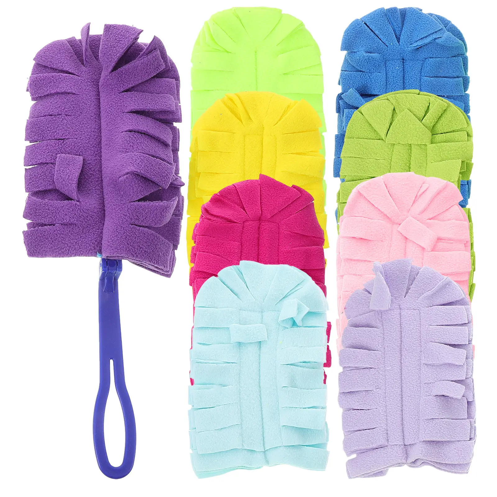 1Set Professional Reusable Duster Kit with Washable Replaceable Cloth Heads Dual Use Wet Dry Cleaning for Ceiling Fans Blinds
1Set Professional Reusable Duster Kit with Washable Replaceable Cloth Heads Dual Use Wet Dry Cleaning for Ceiling Fans Blinds