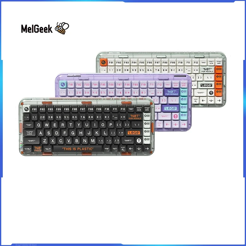Melgeek Mojo84 Mechanical Keyboard Wireless 3-mode Bluetooth Rgb Hot Swap Gasket Plastic Game Player Keyboard Customization Gift
Melgeek Mojo84 Mechanical Keyboard Wireless 3-mode Bluetooth Rgb Hot Swap Gasket Plastic Game Player Keyboard Customization Gift