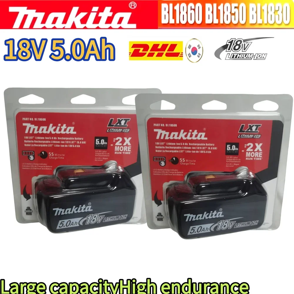 New packaging original Makita tool 18V 5/6/Ah rechargeable battery, quality assurance, long battery life, charger, fast charging
New packaging original Makita tool 18V 5/6/Ah rechargeable battery, quality assurance, long battery life, charger, fast charging