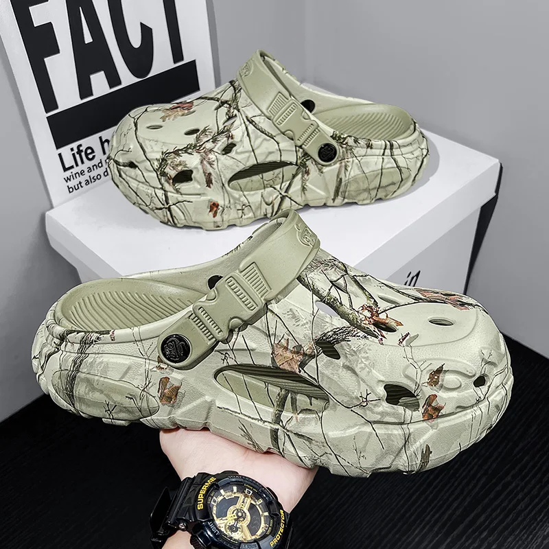 Summer Style for Men and Women, Couples' Style, Thick-Soled Outdoor Sandals, Large Size, Dual-Use Sports Beach Sandals and Slippers
Summer Style for Men and Women, Couples' Style, Thick-Soled Outdoor Sandals, Large Size, Dual-Use Sports Beach Sandals and Slippers