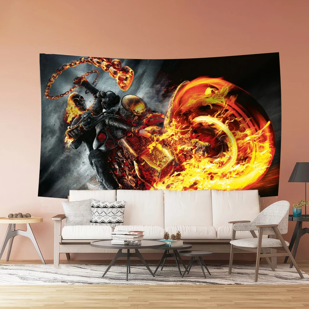 Skeleton Knight Fire Full Body With Moto Background Decoration Wall Tapestry Polyester Material Home Bedroom
Skeleton Knight Fire Full Body With Moto Background Decoration Wall Tapestry Polyester Material Home Bedroom