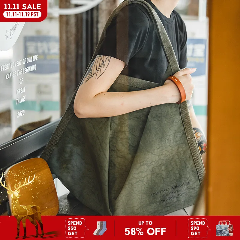 Maden Designer Tote Bag Vintage Nylon Handbags Large Capacity Waterproof High Quality Shoulder Bag Retro Green 2022 Autumn New
Maden Designer Tote Bag Vintage Nylon Handbags Large Capacity Waterproof High Quality Shoulder Bag Retro Green 2022 Autumn New