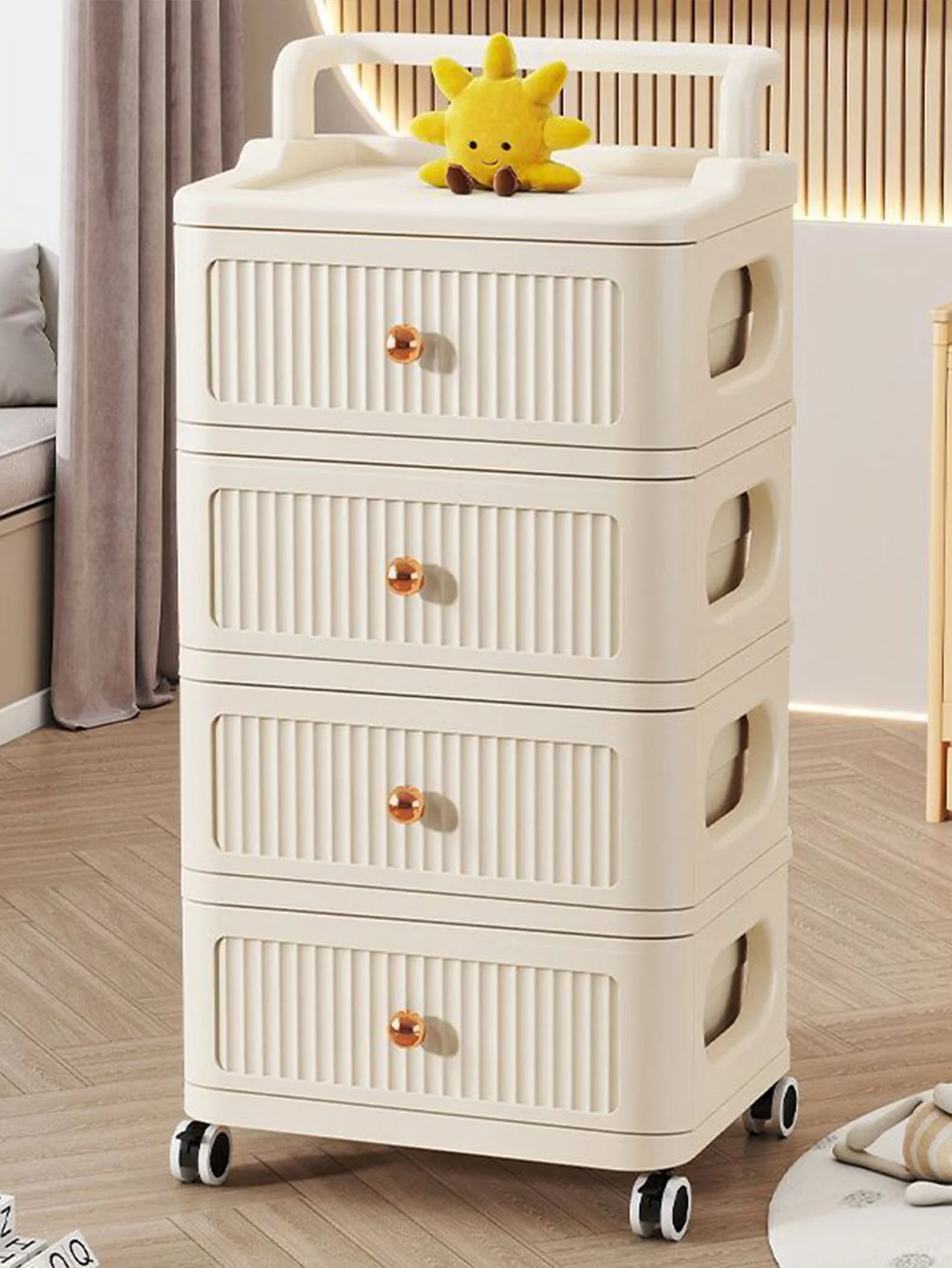 Mobile Plastic Storage Cabinet Multi-Layer Snacks Toys Organizer Drawer Style under Table Home Use Small Cart Organizer
Mobile Plastic Storage Cabinet Multi-Layer Snacks Toys Organizer Drawer Style under Table Home Use Small Cart Organizer