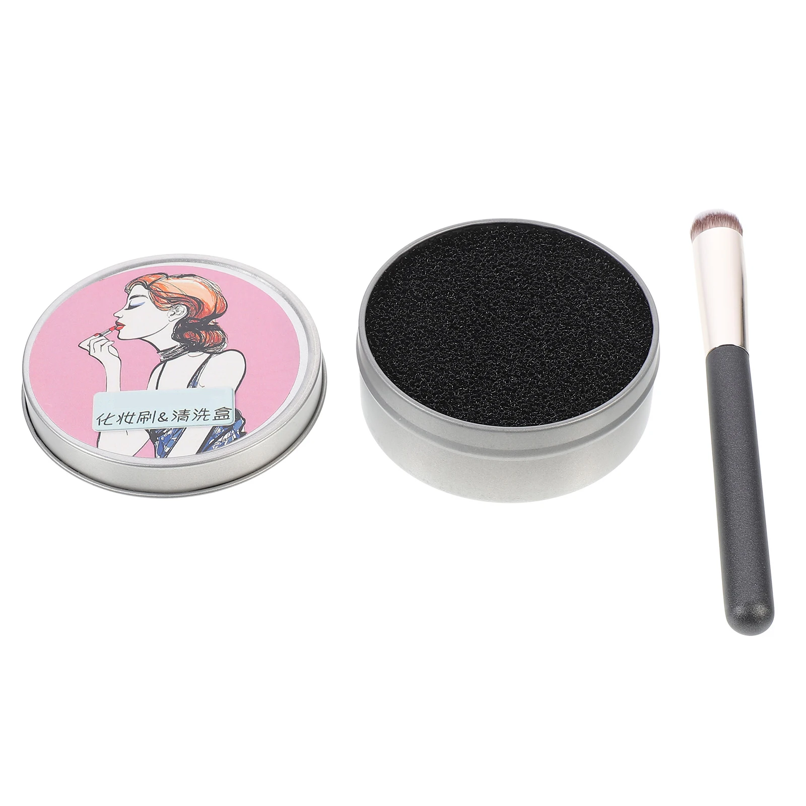 Concealer Makeup Brush Sponge Concealer Brush Cleaning Set Box Artificial Fiber Travel Makeup Tool Cosmetics Accessories
Concealer Makeup Brush Sponge Concealer Brush Cleaning Set Box Artificial Fiber Travel Makeup Tool Cosmetics Accessories