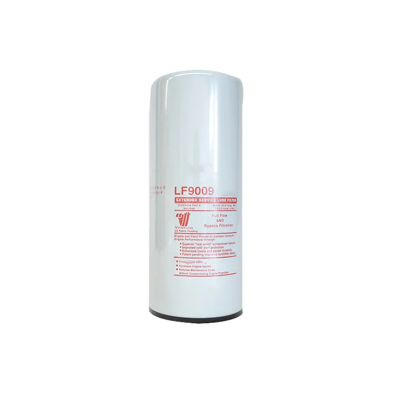 Oil Lube Filter LF9009 For Cummins ISC 8.3L and ISL 9.0L Diesel Engines Replace OEM JLX-350 3401544 AT193242 1216400561
Oil Lube Filter LF9009 For Cummins ISC 8.3L and ISL 9.0L Diesel Engines Replace OEM JLX-350 3401544 AT193242 1216400561