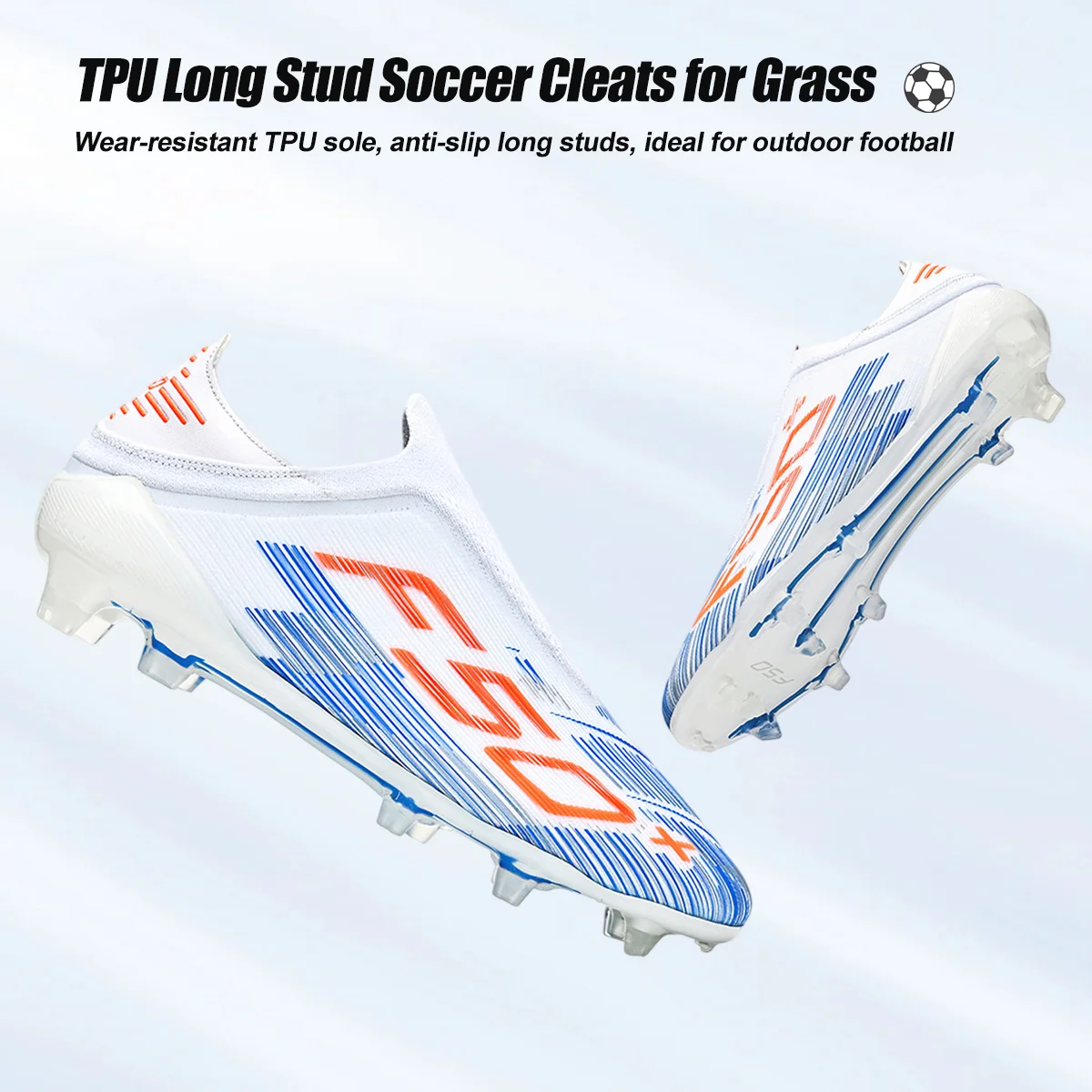 Non-Slip Adult Football Shoes PU Woven Upper TPU AG FG Studs Wear-Resistant Breathable Outdoor Training Shoes
Non-Slip Adult Football Shoes PU Woven Upper TPU AG FG Studs Wear-Resistant Breathable Outdoor Training Shoes