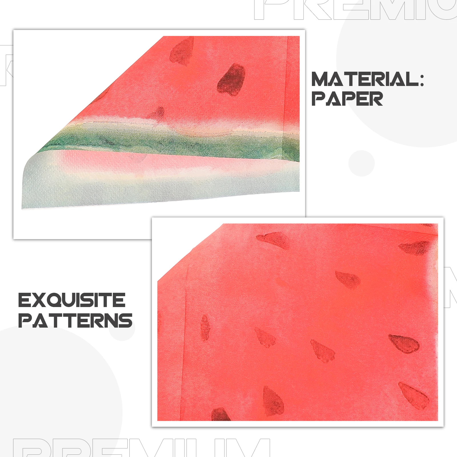 40Pcs Watermelon Pattern Paper Napkins Decorative Party Supplies Table Napkins Birthday Dinner Tissue Watermelon Paper Napkin
40Pcs Watermelon Pattern Paper Napkins Decorative Party Supplies Table Napkins Birthday Dinner Tissue Watermelon Paper Napkin