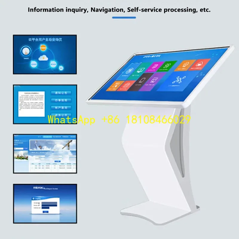 Self-Service Business Guide Terminal Touch Inquiry Digital Poster Voltage for Retail Stores for Shopping Malls- Function
Self-Service Business Guide Terminal Touch Inquiry Digital Poster Voltage for Retail Stores for Shopping Malls- Function