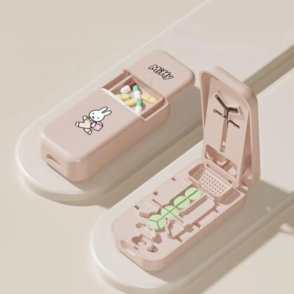 Miffy Cutting Medicine Device Cute Anime Cartoon Simple Creative Multi Style Quarter Split Kawaii Cutting Medicine Device Gift
Miffy Cutting Medicine Device Cute Anime Cartoon Simple Creative Multi Style Quarter Split Kawaii Cutting Medicine Device Gift