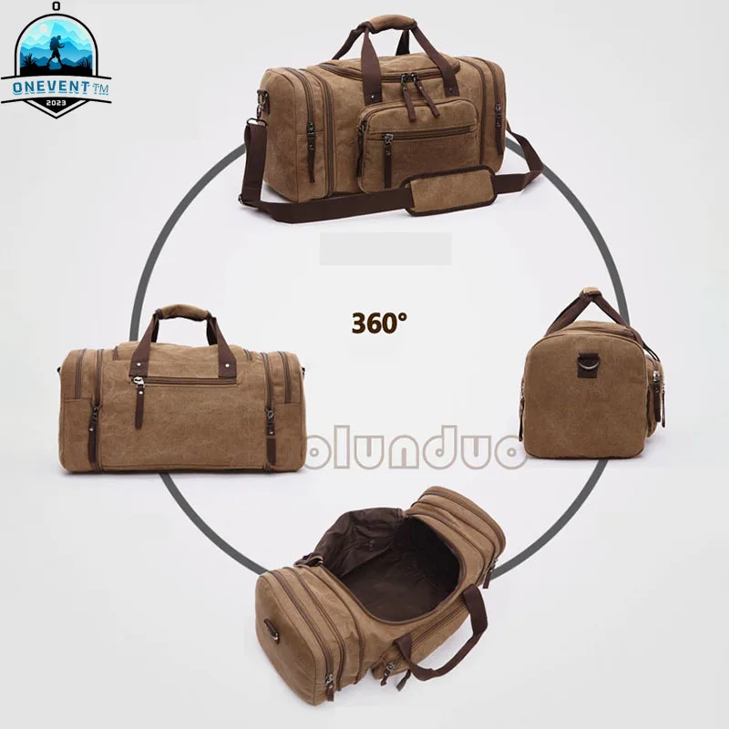 New Fashion Outdoor Travel Bag Men Portable Canvas Messenger Backpack Casual Large Capacity Shoulder Bag Luggage Storage Bag 
New Fashion Outdoor Travel Bag Men Portable Canvas Messenger Backpack Casual Large Capacity Shoulder Bag Luggage Storage Bag