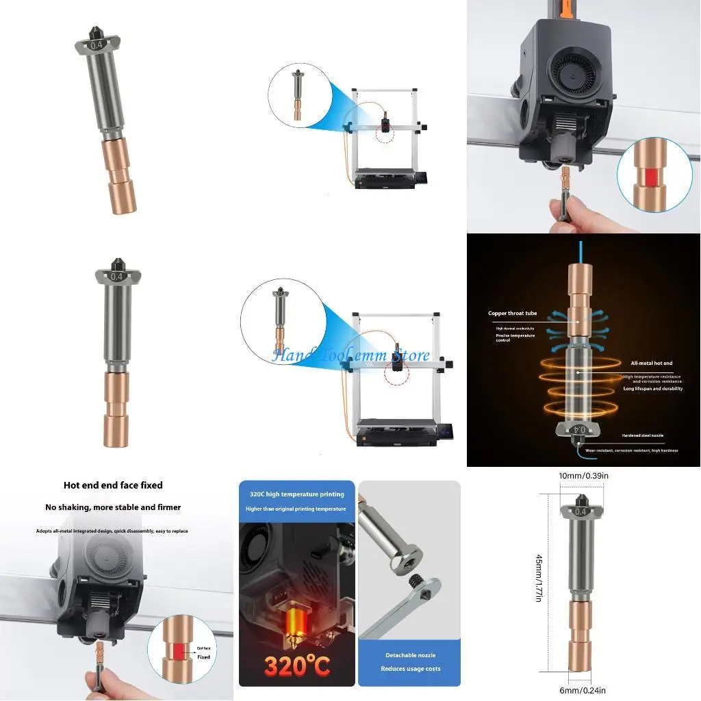 H37F Efficient Ceramics Heating Component Builts In Thermals Protections For 3D Printers
H37F Efficient Ceramics Heating Component Builts In Thermals Protections For 3D Printers