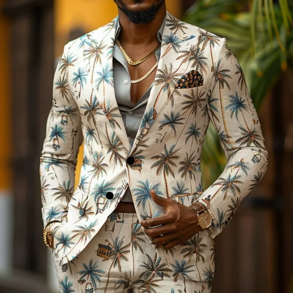 New 3D Printed Men Suit Party Prom Nightclub Stage Shiny Performance Male Tuxedos 2 Piece Set Blazer Pants A07-05
New 3D Printed Men Suit Party Prom Nightclub Stage Shiny Performance Male Tuxedos 2 Piece Set Blazer Pants A07-05